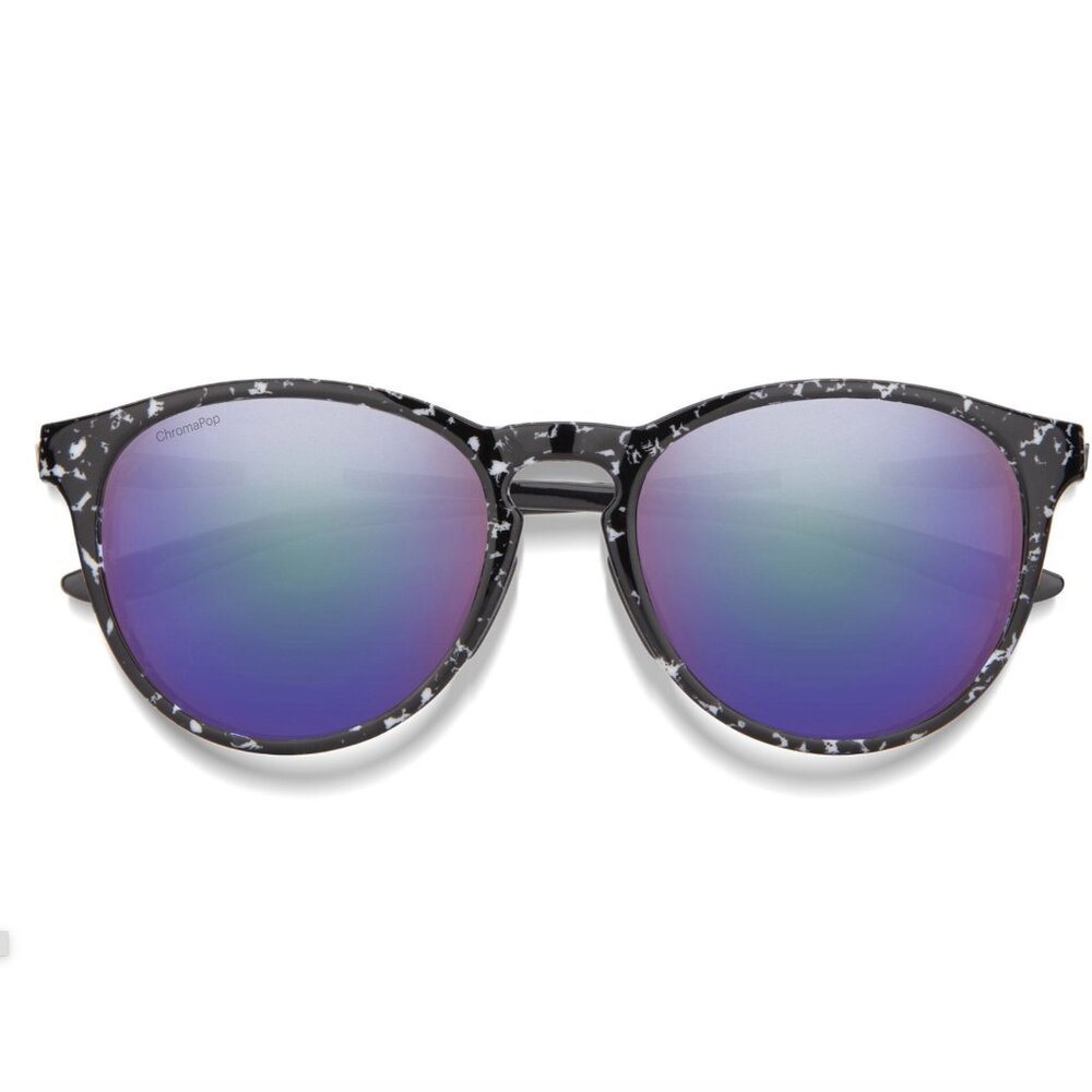 Smith Wander polarized Black Marble Sunglasses - Worn Once - Made in USA